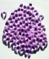 50 5x10mm Transparent Alexandrite Drop Beads